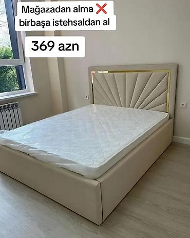 Yeni, İkinəfərlik çarpayı, Bazalı, Matras ilə, Siyirməsiz, Azərbaycan lalafo.az -da Yeni, İkinəfərlik çarpayı, Bazalı, Matras ilə, Siyirməsiz, Azərbaycan