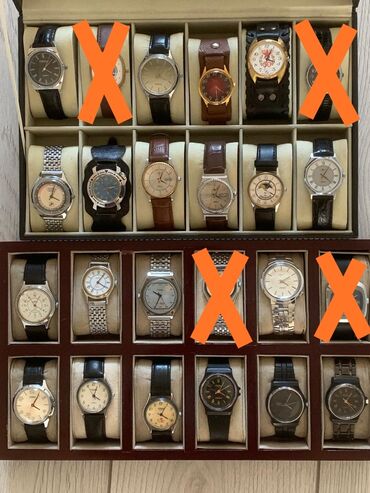 swatch часы: ПРОДАЮ много советских часов. Цена указана на фото. Если оптом все 19