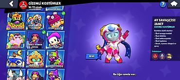 26 lik velosiped dağ: Brawl Stars oyun hesabında nadir və tematik kostyumlar kolleksiyası - — 3