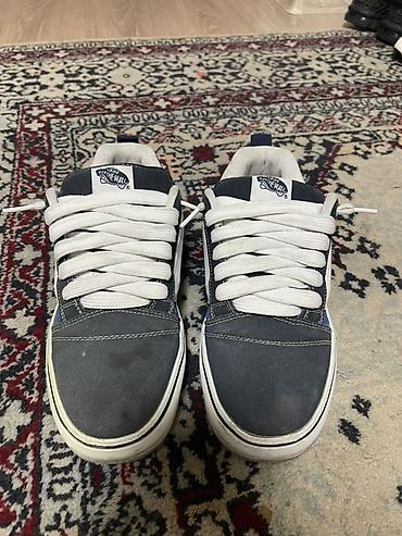 вулкани: Мужские кроссовки, 43, Vans, Б/у, цвет - Серый — 1