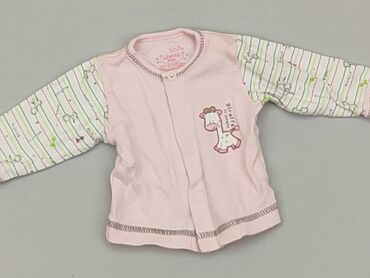 sweterek różowy dla dziewczynki: Cardigan, Newborn baby, condition - Good