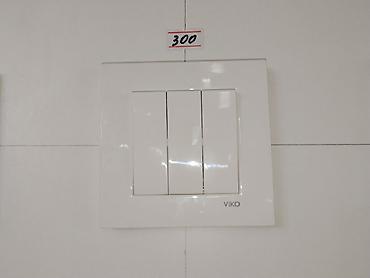 argb controller: Трёхклавишный настенный выключатель Viko. - Тип: механический — 1
