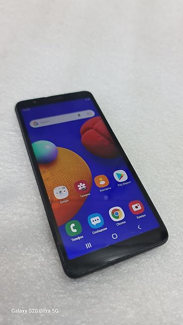 goggle pixel: Samsung Galaxy A01 Core, Б/у, 16 ГБ, цвет - Черный, 2 SIM — 4