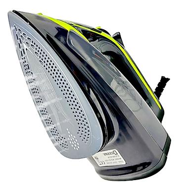 Утюги: №: 16498 Məhsulun adı: Ütü Dessini DS-889 keramika 2000 W qara-sarı — 2