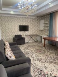 сдаю квартиру 2 к студ центр новый ремонт в квартире имеется все необходимое район панфиловабоконбаева: 2 комнаты, Собственник, Без подселения, С мебелью полностью