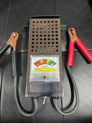 Alati za automobile: #2571 TESTER za akumulatore 12V i 6V; • Izdržljive stezaljke obložene — 1