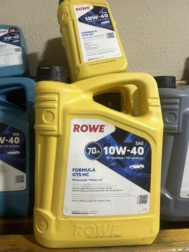 Mühərrik yağları: Tecili satilur servizvbağlanib öz qiymütunə satilir ROWE mühərrik — 3