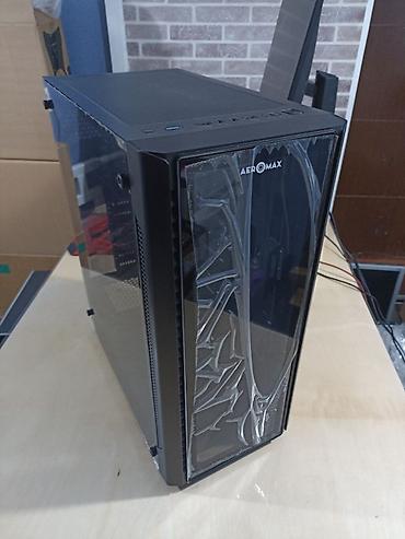 Корпус ПК, Новый, Aeromax, ATX, цвет - Черный