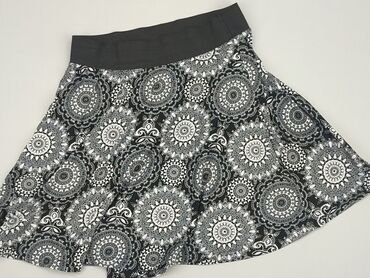 czarne wełniana spódnice: Skirt, M (EU 38), condition - Good