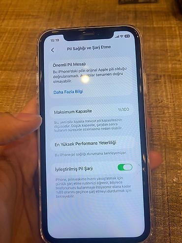 asus rog ally x: IPhone 11, 64 GB, Gümüşü, Simsiz şarj — 5