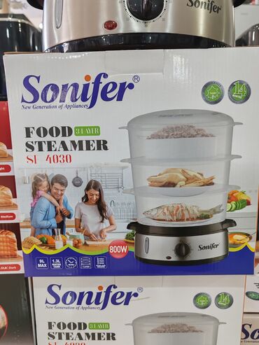 sonifer toster qiymeti: Buxarlı bişirici qabların sayı - 3, Yeni, Rayonlara çatdırılma