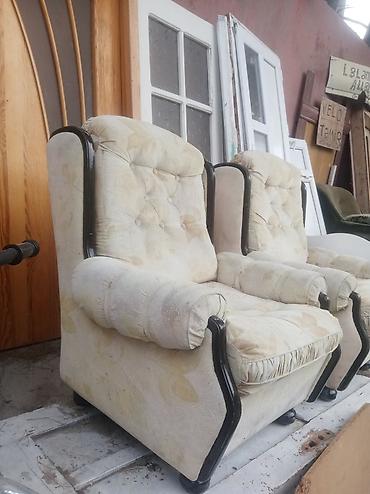 Kreslolar: İşlənmiş, Kreslo-oturacaq, Vеlur parça — 3