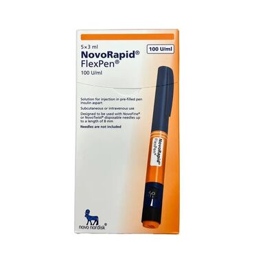 NovoRapid FlexPen insulin qələmi diabet xəstələri üçün nəzərdə