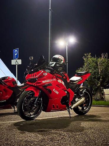 электромотоцико: Спортбайк Ducati, 1300 куб. см, Электро, Взрослый, Б/у — 1