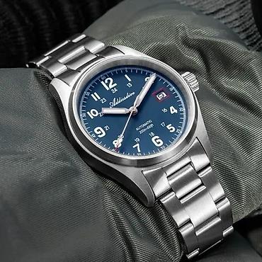 Ručni satovi: ADDIESDIVE AD2070 - 39mm - Plava - Seiko NH35 Automatik ADDIESDIVE — 3