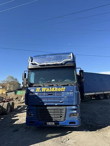 тягачи scania: Тягач, DAF, 2000 г., Шторный — 1
