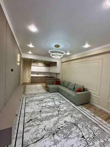 3 комнатная квартира 104 серии бишкек: 3 комнаты, 90 м², Элитка, 5 этаж, Дизайнерский ремонт