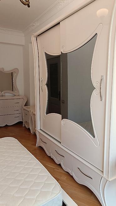 Mebel: İkinəfərlik çarpayı, Dolab, 2 tumba, Komod, Türkiyə, İşlənmiş — 3