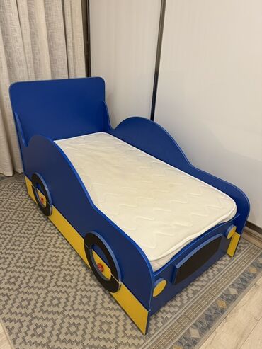 многофункциональный кровать: Унаа түрүндөгү керебет, Колдонулган, ЛДСП