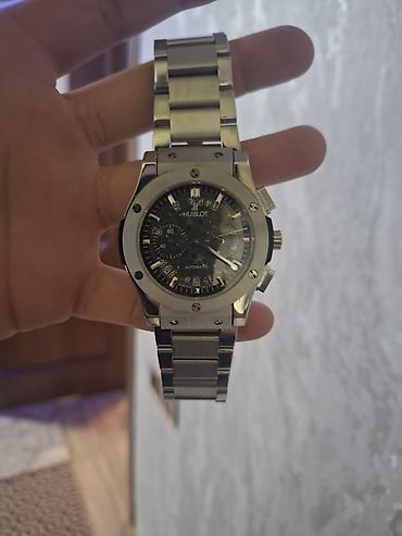 qol saatlari: Hublot tərzində avtomatik qol saatı - Korpus: paslanmayan poladdan — 7