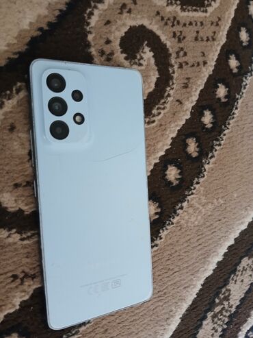 samsung telvizor: Samsung Galaxy A53 5G, 128 GB, rəng - Mavi, Barmaq izi, Face ID