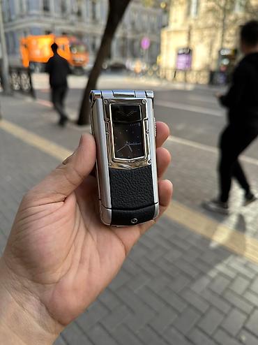 işdənmiş telefonlar: Vertu Ayxta Silver Ceramika ORGINAL…!!! Ideal veziyyetdedi. Barter — 5