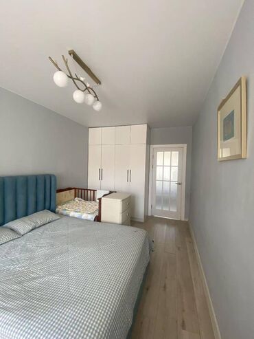 жашаганы квартира керек: 2 комнаты, 45 м², Индивидуалка, 3 этаж, Дизайнерский ремонт