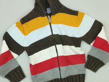 bluzka w paski dlugi rękaw: Sweater, H&M, 5-6 years, 110-116 cm, condition - Good