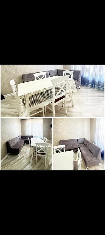 divan hovsan: Metbex desti 350 azn. Divan bazalidir. Stul 4 ededdir. Masa acilmir — 1