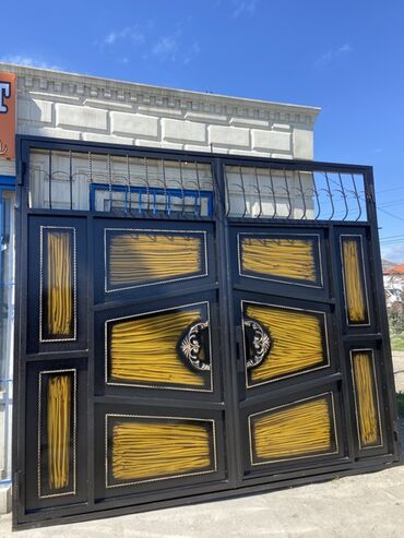 Həyət darvazaları: Yeni Dəmir Həyət darvazası, 3 m, Mexaniki, Qapı ilə, rəng - Qara, Kredit yoxdur, Ödənişli quraşdırma, Ünvandan götürmə, Ödənişli çatdırılma, Rayonlara çatdırılma -da lalafo.az — 34 Həyət darvazaları: Yeni Dəmir Həyət darvazası, 3 m, Mexaniki, Qapı ilə, rəng - Qara, Kredit yoxdur, Ödənişli quraşdırma, Ünvandan götürmə, Ödənişli çatdırılma, Rayonlara çatdırılma — 34