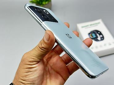 Уюлдук телефондор жана аксессуарлар: OnePlus 10T, Колдонулган, 256 ГБ, түсү - Боз, 2 SIM — 2
