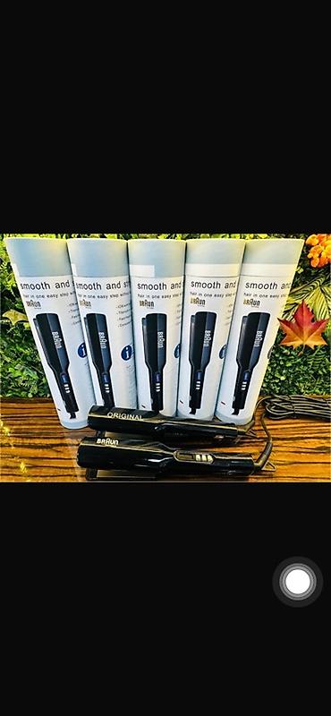 Braun saç düzləşdiricisi – “smooth and shiny hair in one easy step”
