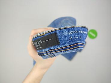 levisy dzwony: Bershka, Jeansy damskie, rozmiar M — 4