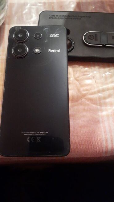 Perodua: Redmi 13, 256 GB, rəng - Qara, Zəmanət, Barmaq izi, İki sim kartlı