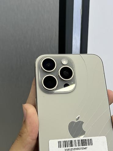 redmi note 17 pro: IPhone 15 Pro Max, Б/у, 256 ГБ, Natural Titanium, Защитное стекло, Чехол, В рассрочку, 83 % — 3