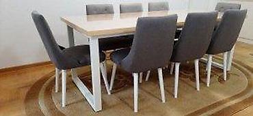 Stilski trpezarijski stolovi: TRPEZARIJSKI STO MODEL M60 | Kontakt telefon 06******** Viber — 1