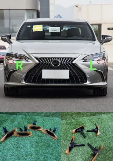 диск r 14: Декоративдик коймолор Фараларга, Желим, Lexus