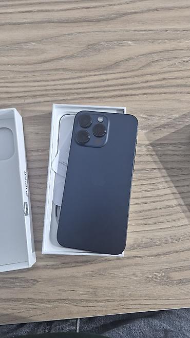 telfon ayfon: IPhone 15 Pro Max, 256 GB, Blue Titanium, Face ID — 1
