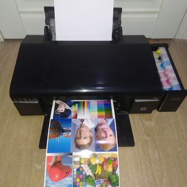 принтер 3 в одном цена: 6 цветный Epson L805 с WiFi и заводской доноркой, идеальный принтер