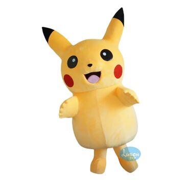 аренда playstation: Pikachu 2,60 hündürlük komplekt satış #mascot #karnaval #geyim