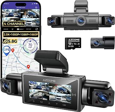 azdome m330: Videoqeydiyyatçı Azdome M350 AZDOME M350 – 4 Kanallı 360° Avtomobil — 1