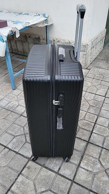 Çamadanlar: Türki̇yə i̇stehsali böyük ölçülü (76×54×33) çemodan. Yeni̇di̇r. Açilib — 8