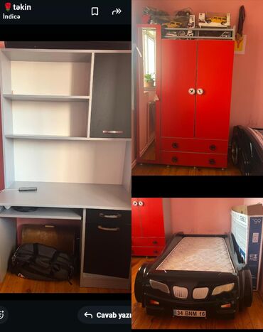 Divan və masa dəstləri: Uşaq otağı Türkiyədən gətirilib 300₼.
Ünvan Xırdalan.
MehiⓂ️