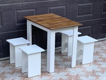 Masa və oturacaq dəstləri: Mətbəx üçün, Yeni, 4 stul — 19