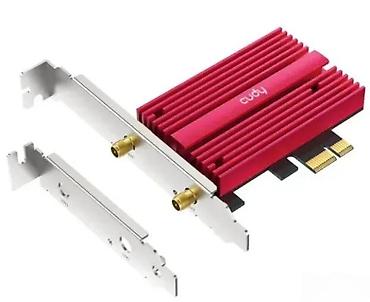 Modemi, ruteri i mrežni uređaji: Cudy AX5400 Wi‑Fi 6E + Bluetooth 5.2 PCIe adapter za desktop računare — 4