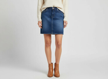 czarne spódnice mohito: H&M, Women`s skirt, size L