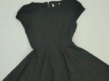 sukienki czarna na ramiączka: Sukienka, M, stan - Bardzo dobry