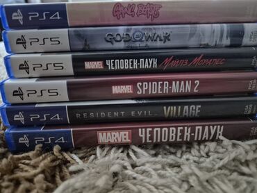 Игры для PlayStation: ПРОДАЮ ДИСКИ!!! GOD OF WAR 2500 сом SPIDERMAN 2 2500 сом остальные по
