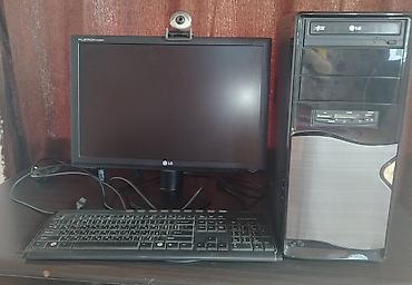 studiya və konsertlərucun kalonkalar: Masaüstü kompüter seti – LG monitor + sistem bloku + klaviatura + — 1