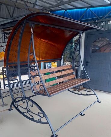 Yelləncəklər: Yeni, Skamya-yelləncəl, Zontikli, Metal — 23